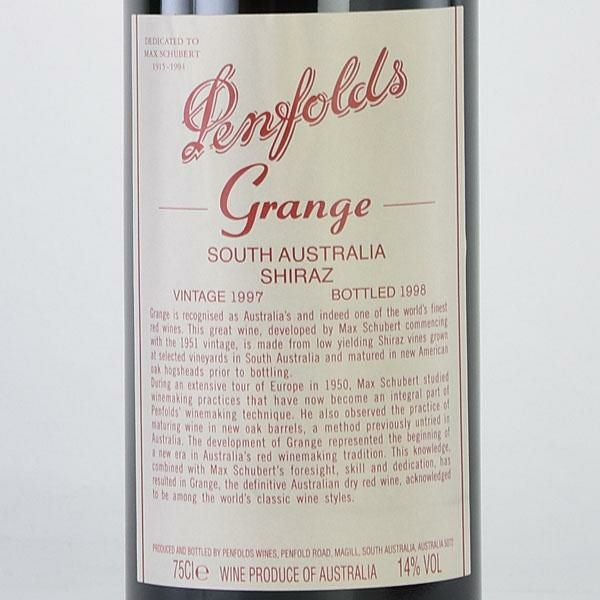 ペンフォールズ グランジ 1997 ペンフォールド Penfolds Grange