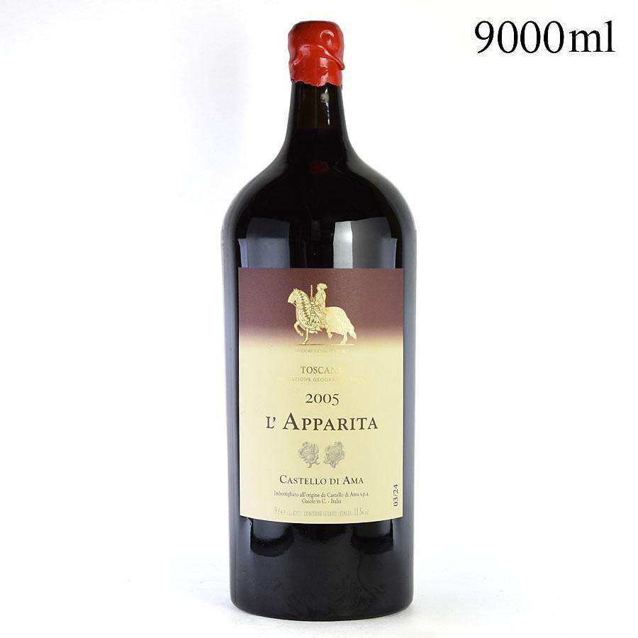 ラッパリータ 2016 カステッロ ディ アマ イタリア赤ワイン　メルロー カステロ ディ アマ ラッパリータ 2005 9000ml Castello di Ama