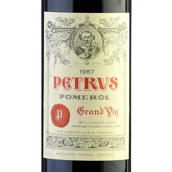 ペトリュス 1987 シャトー ペトリュス Petrus フランス ボルドー