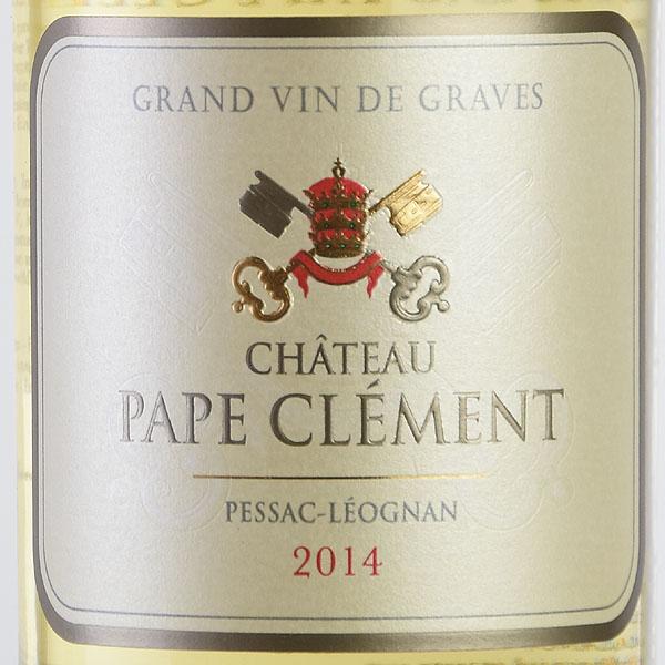 Château Pape Clément 2014シャトーパプクレマン 白ワイン シャトー パプ クレマン ブラン 2014 Chateau Pape Clement Blanc
