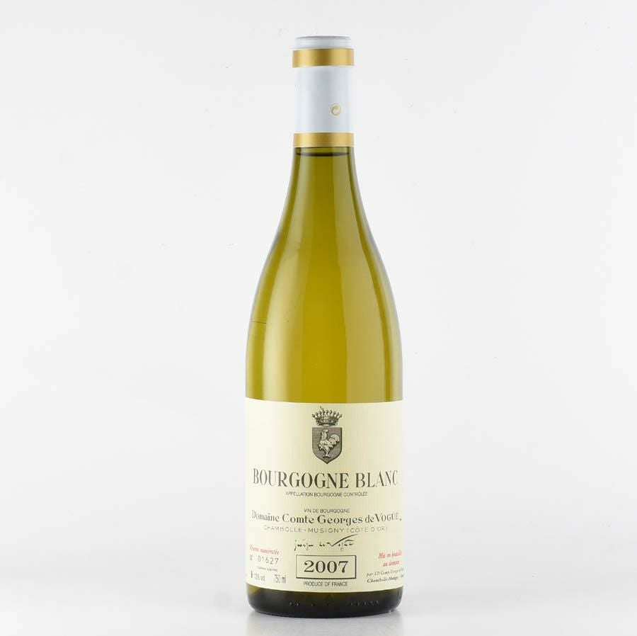 コント ジョルジュ ド ヴォギュエ ブルゴーニュ ブラン 2007 Comte