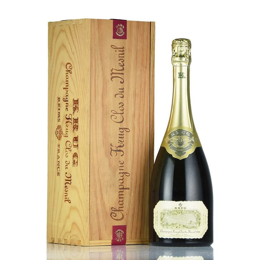 クリュッグ クロ デュ メニル 1986 木箱入り クロ ド メニル Krug Clos
