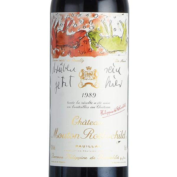 Château Mouton Rothschild 1989 赤ワイン Chateau Mouton Rothschild 1989 | Wine.com