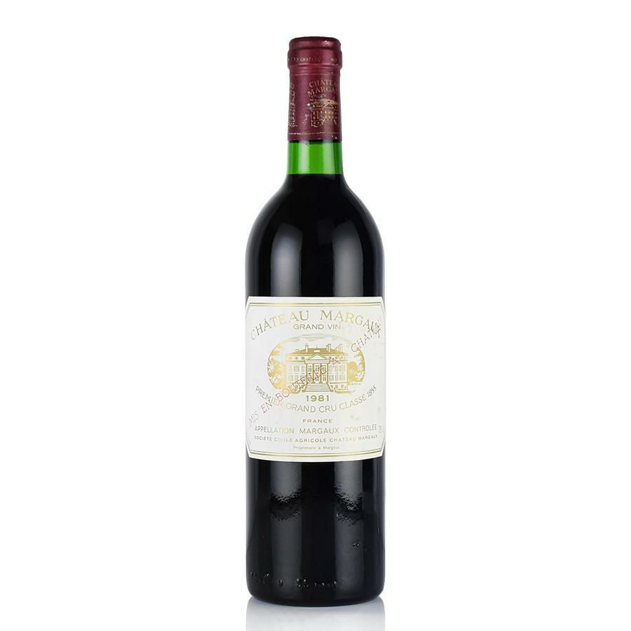 【セラー保管】 シャトー マルゴー 1981 ボルドー 格付け 1級 送料無料 シャトー マルゴー 1981 Chateau Margaux フランス ボルドー 赤ワイン