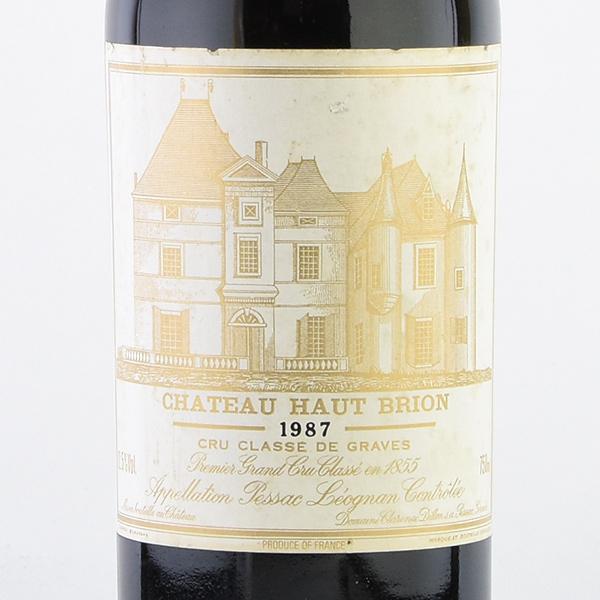 シャトー オー ブリオン 1987 オーブリオン Chateau Haut-Brion