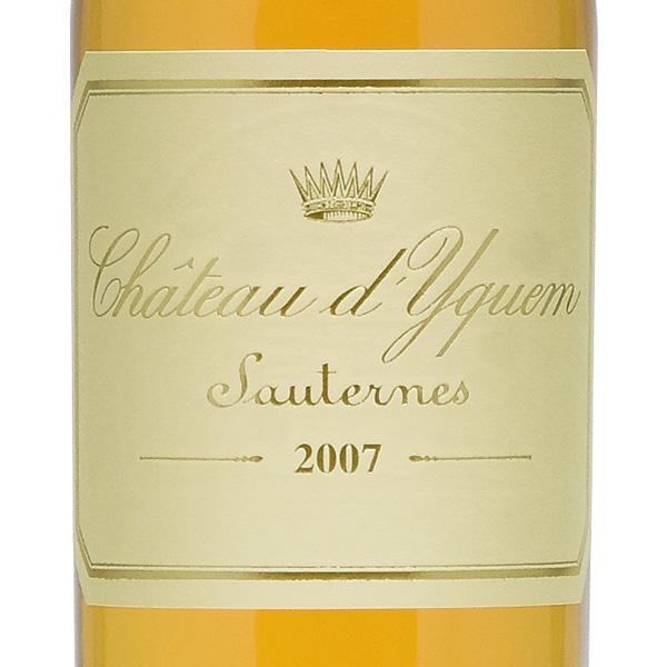 シャトー ディケム 2007 ハーフ 375ml イケム Chateau dYquem フランス