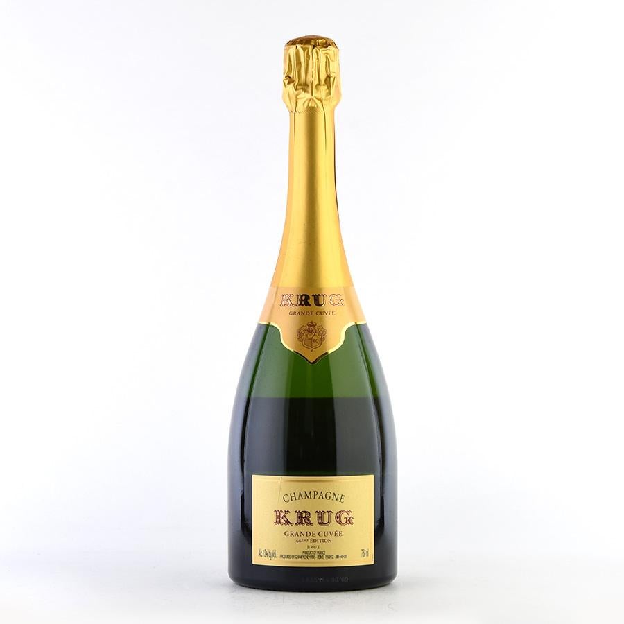 Krug Grande Cuvee 166 Eme Editionシャンパーニュ クリュッグ グランド キュヴェ エディション166 MV ギフトボックス