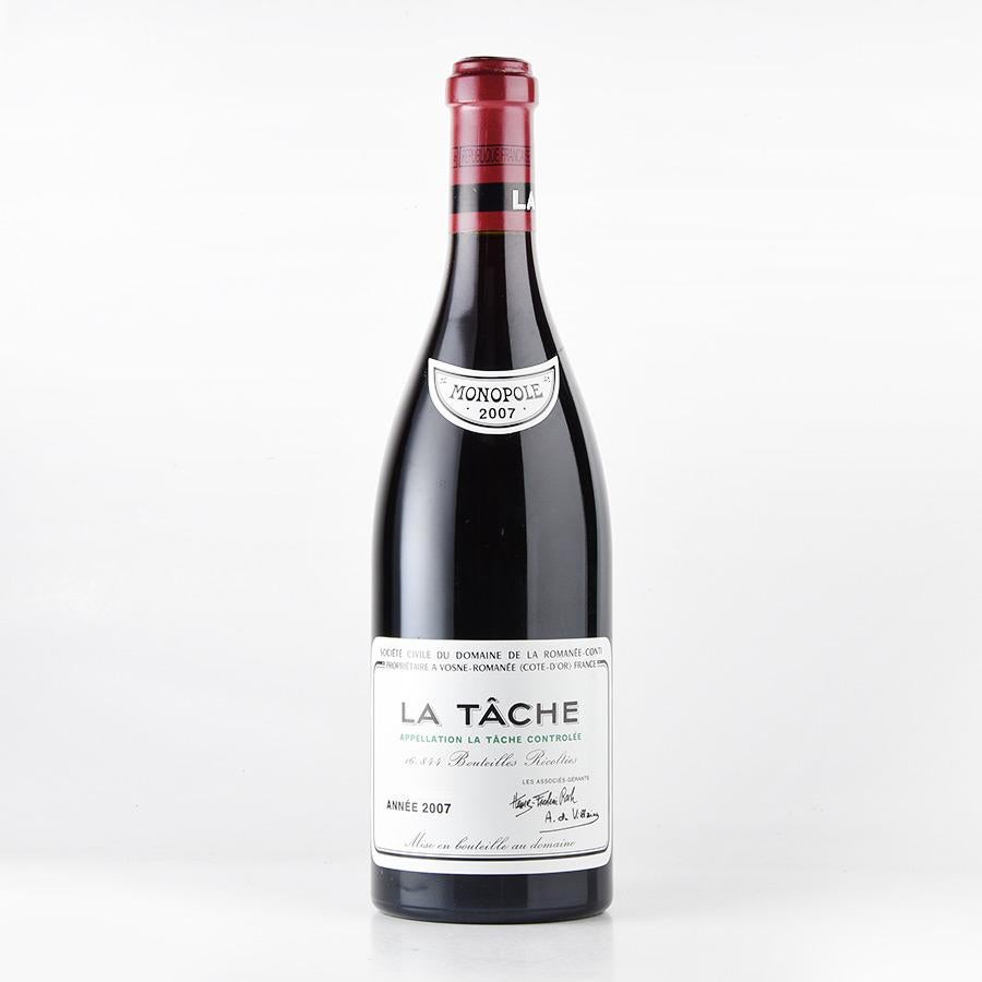 【空瓶】LA TÂCHE 2007【DRC】 ロマネコンティ ラ ターシュ 2007 ドメーヌ ド ラ ロマネ コンティ DRC