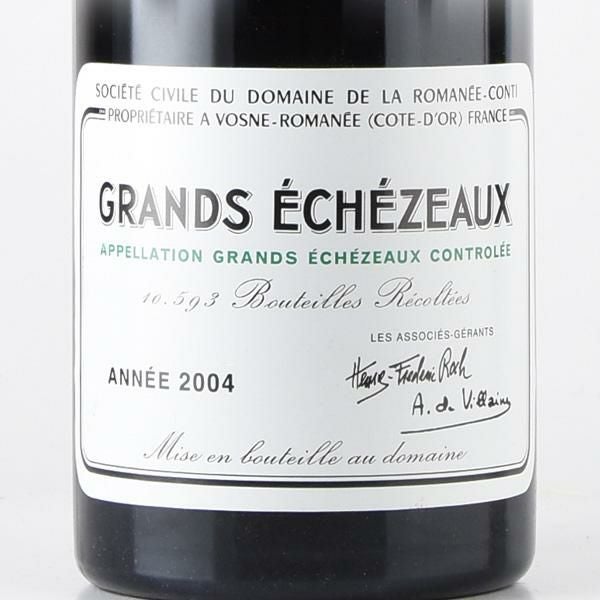ロマネコンティ グラン エシェゾー 2004 ドメーヌ ド ラ ロマネ