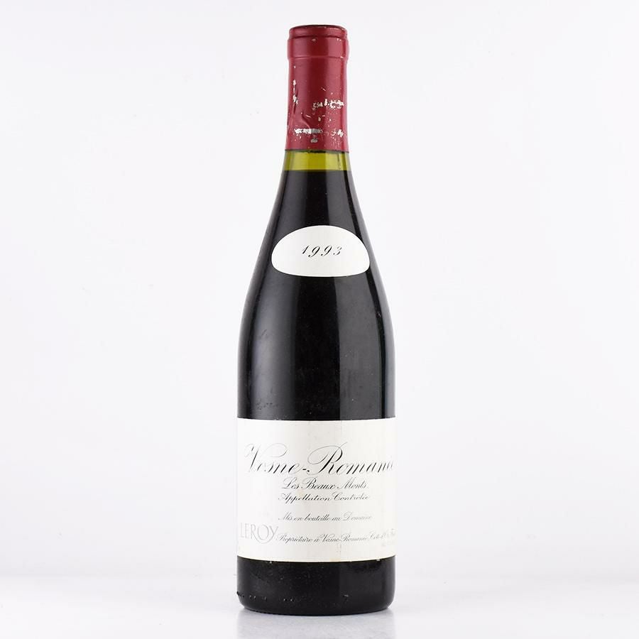 ルロワ ドメーヌ ルロワ ヴォーヌ ロマネ レ ボーモン 1993 ヴォーヌ
