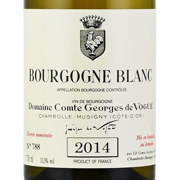 コント ジョルジュ ド ヴォギュエ ブルゴーニュ ブラン 2014 Comte