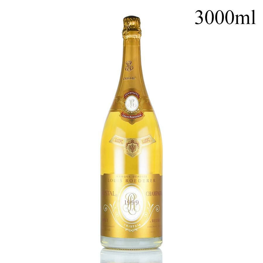 ルイ ロデレール クリスタル 1999 ジェロボアム 3000ml 木箱入り