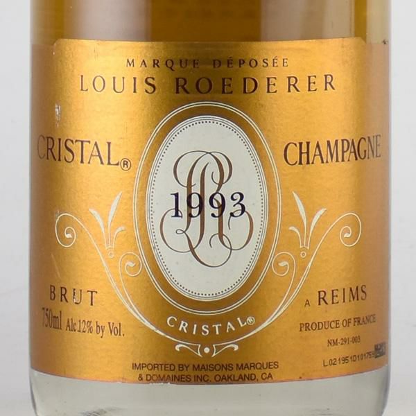 ルイ ロデレール クリスタル 1993 ルイロデレール ルイ・ロデレール