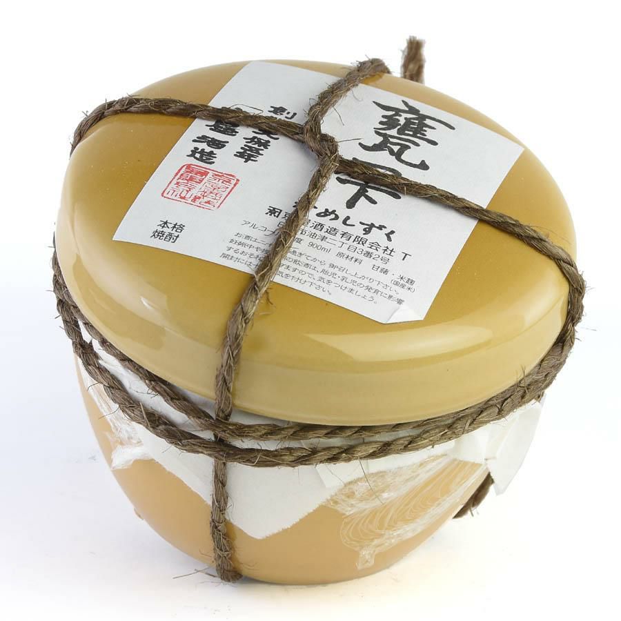 甕雫【かめしずく】芋焼酎 20度 900ml 1本 | 勝田商店 公式通販サイト