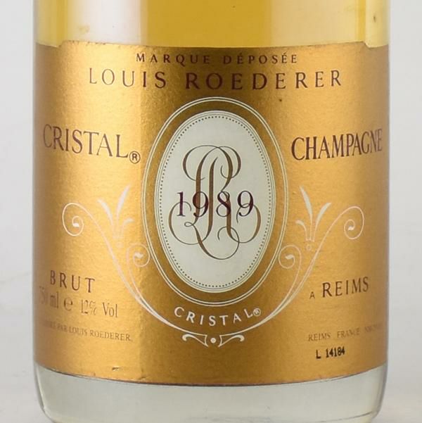 Louis Roederer Cristal 1989 ルイロデレールクリスタル ルイ ロデレール クリスタル 1989 ルイロデレール ルイ・ロデレール