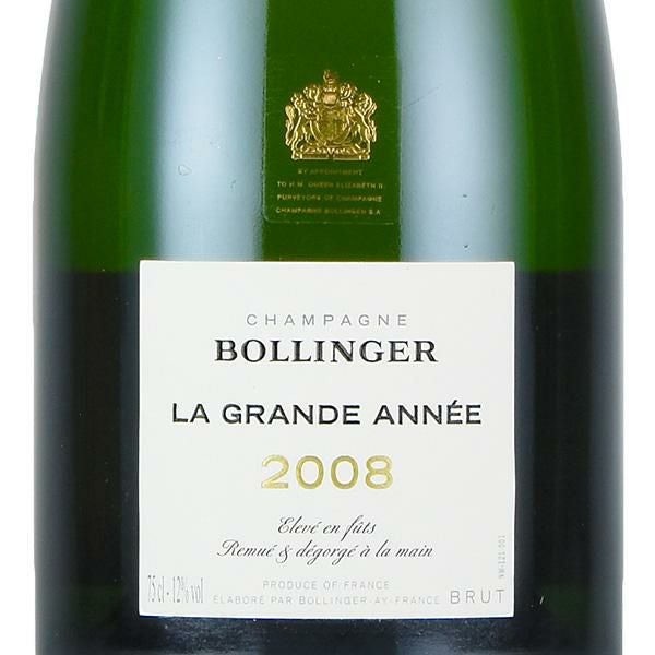ボランジェ ラ グランダネ 2008 グラン ダネ Bollinger La Grande