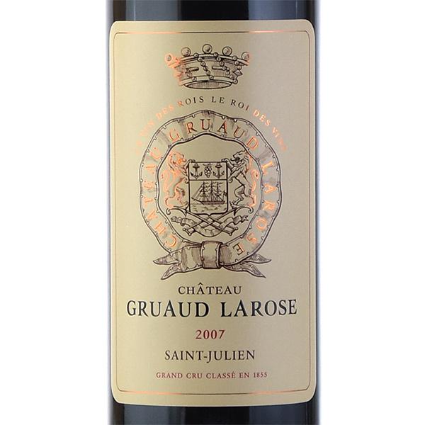 シャトー グリュオ ラローズ 2007 シャトー グリュオ ラローズ 2007 Chateau Gruaud Larose フランス
