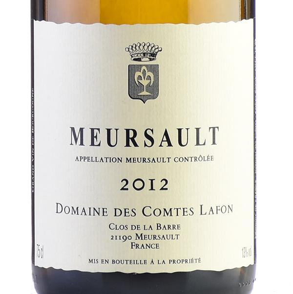 MEURSAULT 2012 Comtes Lafon ムルソーコント・ラフォン コント ラフォン ムルソー 2012 コントラフォン Comtes Lafon