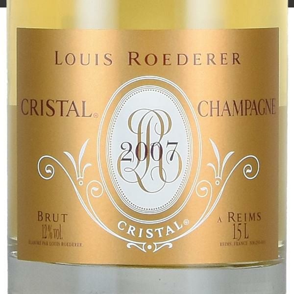 ルイ ロデレール クリスタル 2007 マグナム 1500ml 木箱入り