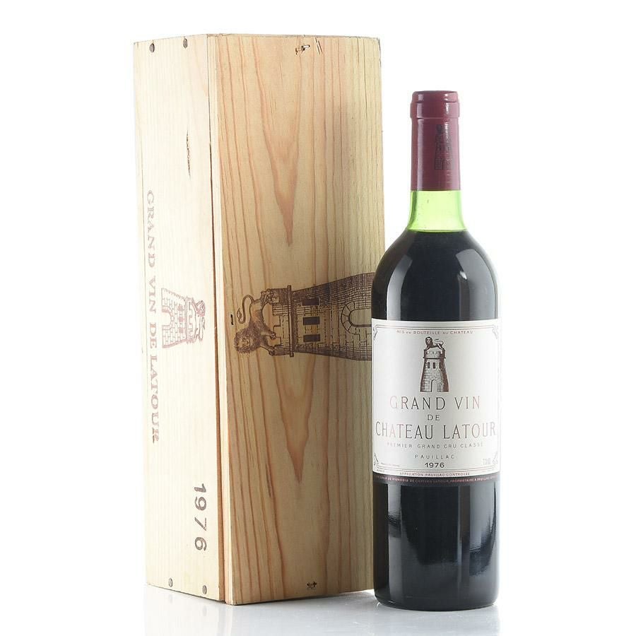 シャトー ラトゥール 1976 木箱入り Chateau Latour フランス ボルドー