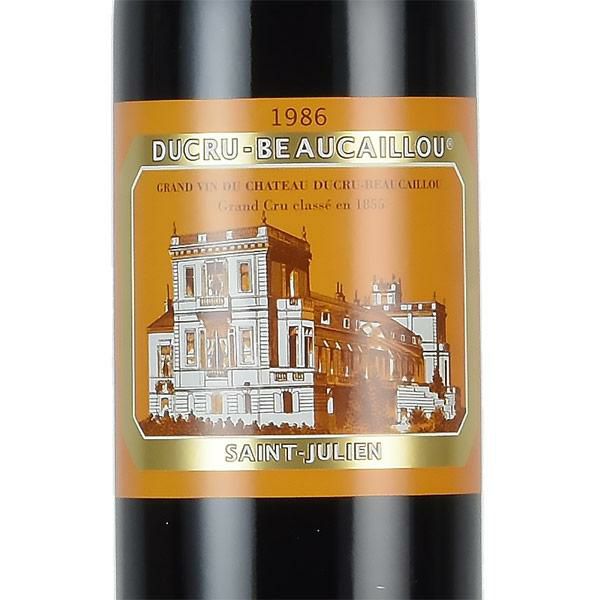 シャトー デュクリュ ボーカイユ 1986 2011年リコルク Chateau Ducru