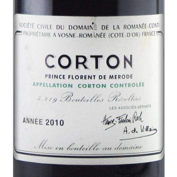 DRC ❣️ ワイン　コルク　栓　ロマネコンティ　2010 2013 ロマネコンティ コルトン 2010 ドメーヌ ド ラ ロマネ コンティ DRC