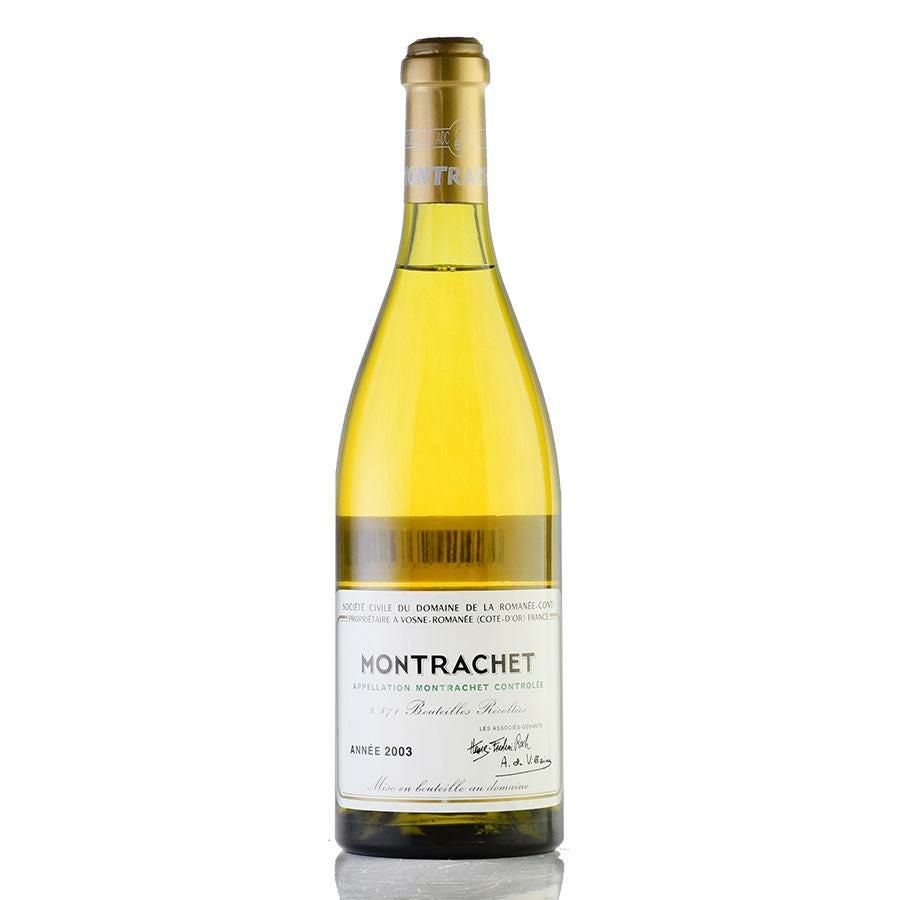 DRC Montrachet 2003 空き瓶 ロマネコンティ モンラッシェ 2003 正規品 ドメーヌ ド ラ ロマネ