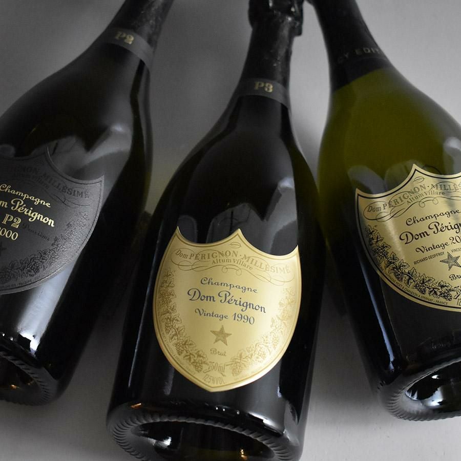 ドンペリ ドンペリニヨン レガシー ミックス ケース ( P3 1990 x1, P2