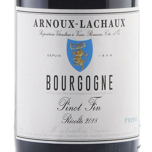 アルヌー ラショー ブルゴーニュ ピノファン 2018 正規品 Arnoux