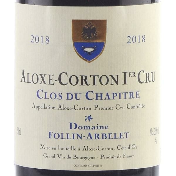 フォラン アルベレ アロース コルトン プルミエ クリュ クロ デュ