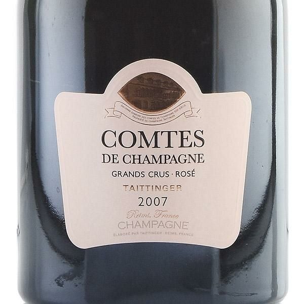 テタンジェ コント ド シャンパーニュ ロゼ 2007 Taittinger Comtes de