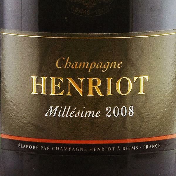 Henriot シャンパン ミレジメ 2008 750ml アンリオ ミレジム 2008 Henriot Millesime フランス シャンパン