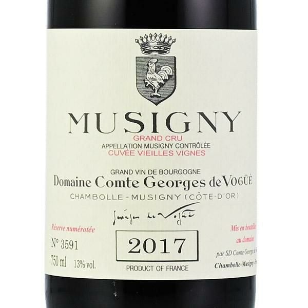 コント ジョルジュ ド ヴォギュエ ミュジニー ヴィエイユ ヴィーニュ