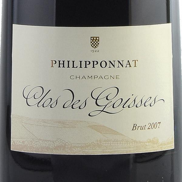 フィリポナ クロ デ ゴワセ 2007 マグナム 1500ml Philipponnat Clos