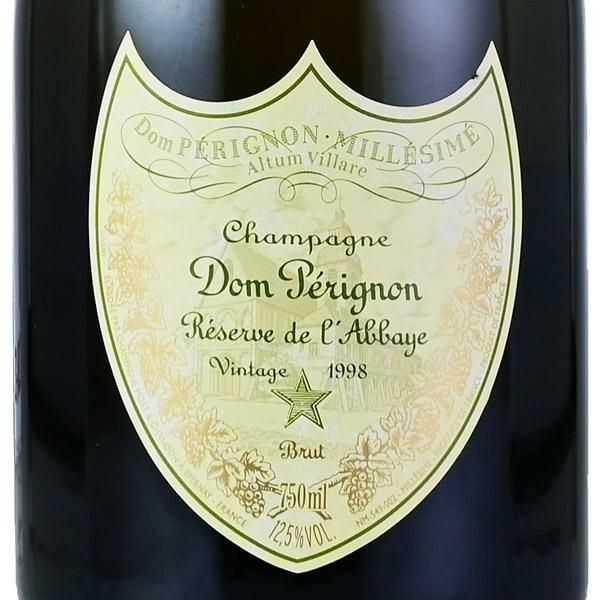 ドンペリ ドンペリニヨン レゼルヴ ド ラベイ 1998 ドン ペリニヨン