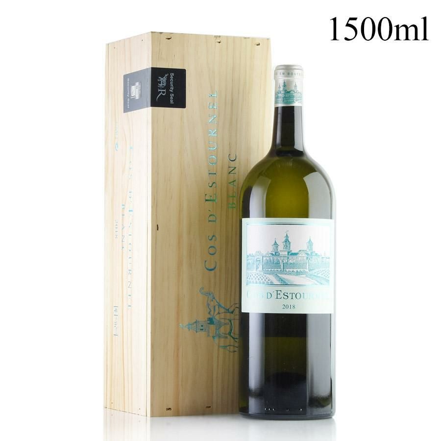 シャトー コス デストゥルネル ブラン 2018 マグナム 1500ml 木箱入り