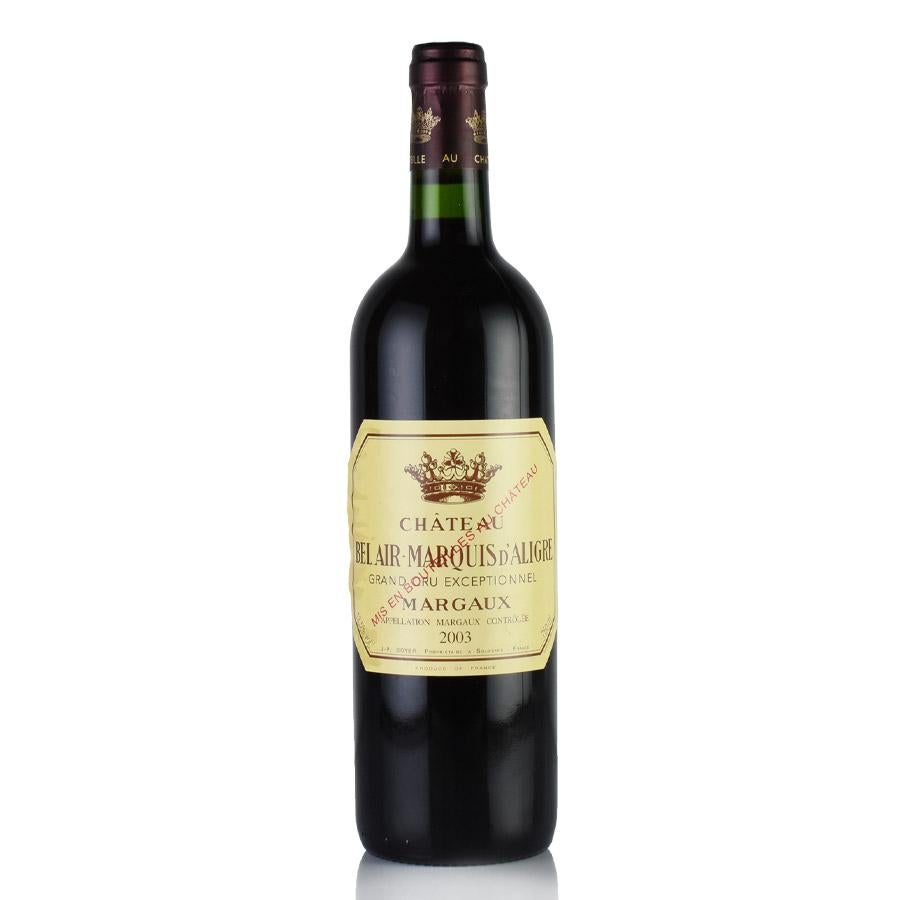 シャトー ベレール マルキ ダリグル 2003 Chateau Bel Air Marquis