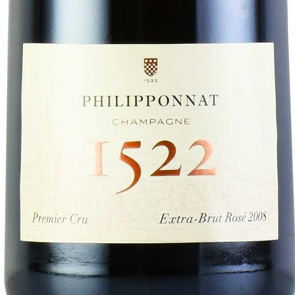 フィリポナ キュヴェ 1522 ロゼ 2008 Philipponnat Cuvee 1522 Rose