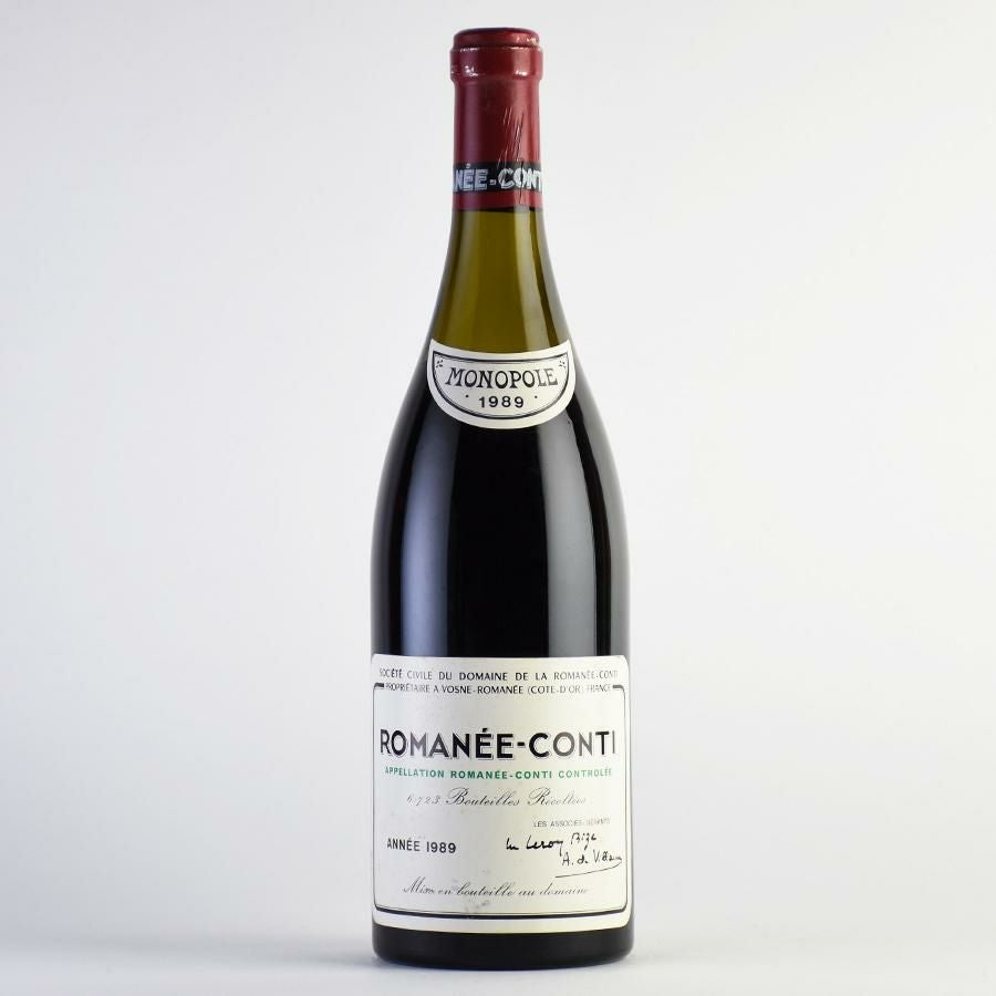 ロマネコンティ ロマネコンティ 1989 液面コルク下5cm ドメーヌ ド ラ