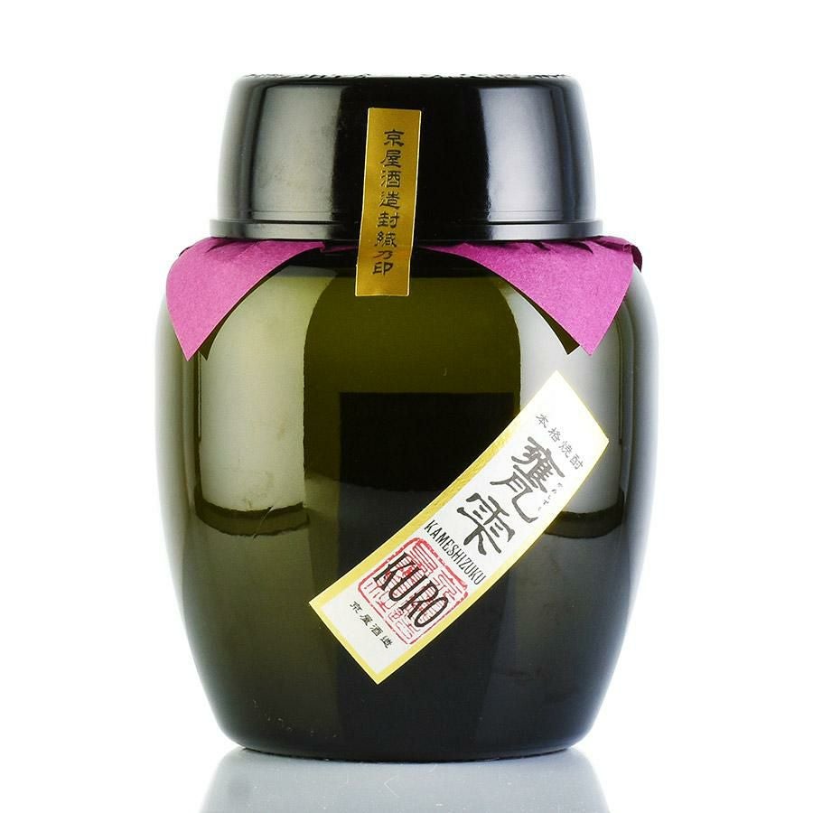 京屋酒造 甕雫(かめしずく) KURO 芋焼酎 20度 1800ml 箱入り | 勝田