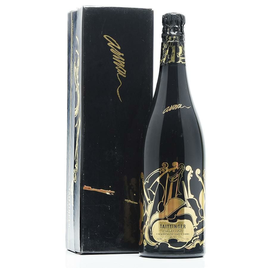 テタンジェ コレクション 1981 ギフトボックス 箱傷等あり Taittinger