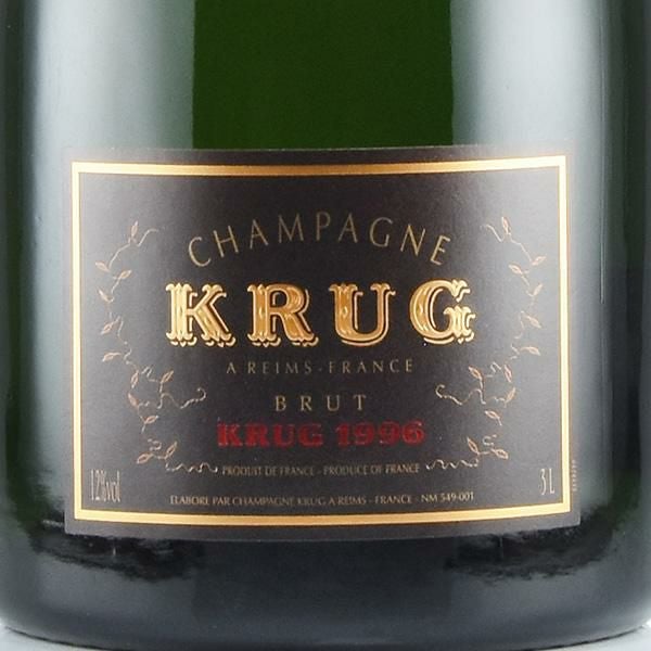 クリュッグ ヴィンテージ 1996 ジェロボアム 3000ml 木箱入り Krug