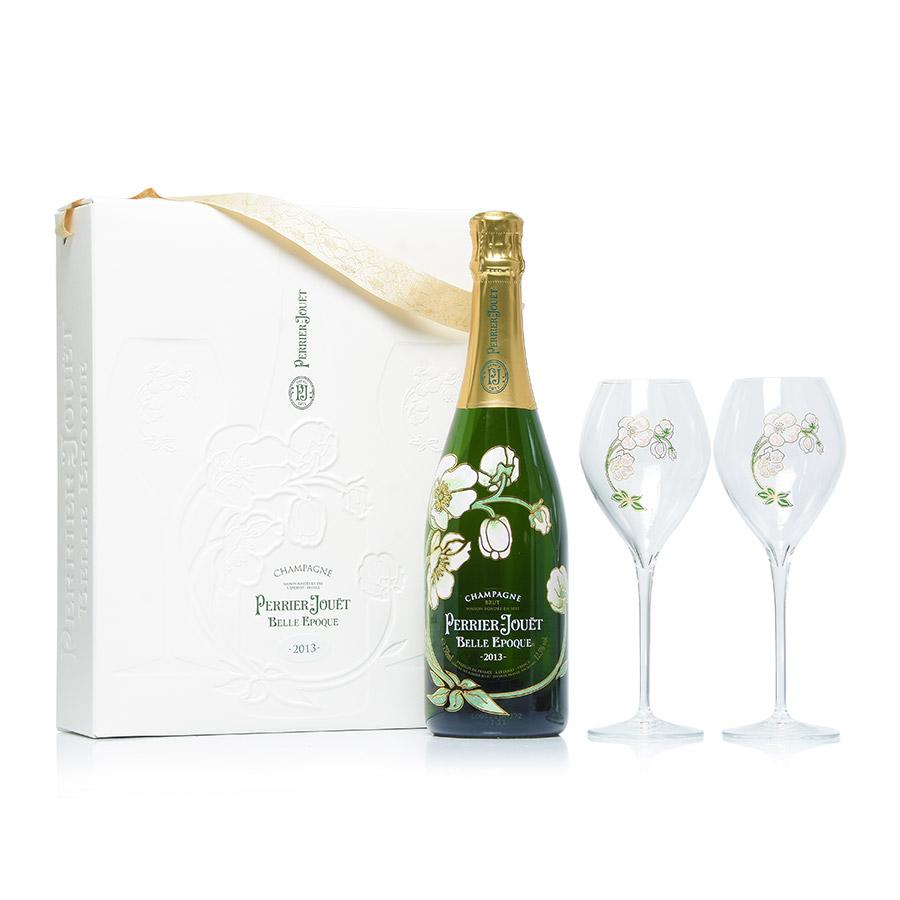 Perrier-Jouet Belle Epoque 2013 グラス２脚セット ペリエ ジュエ ベル エポック グラス2脚セット 2013 ペリエジュエ ベル