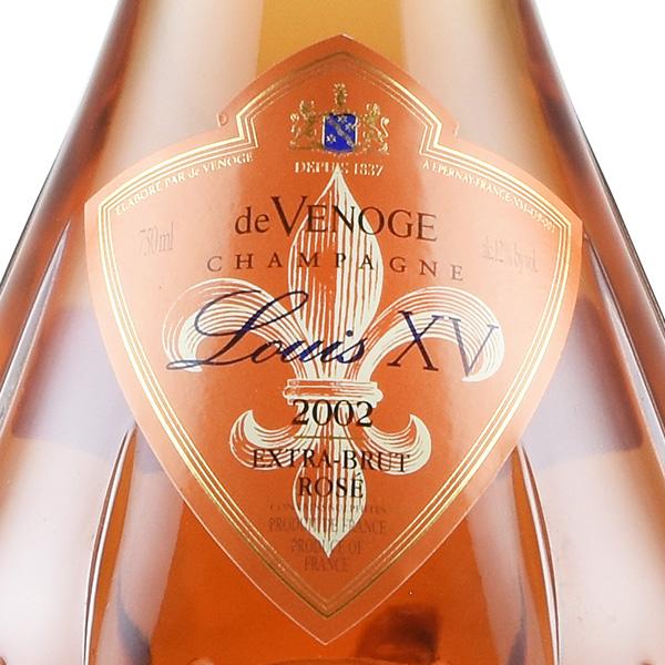 ドゥ ヴノージュ ルイ15世 ロゼ 2002 ギフトボックス キャンズ de