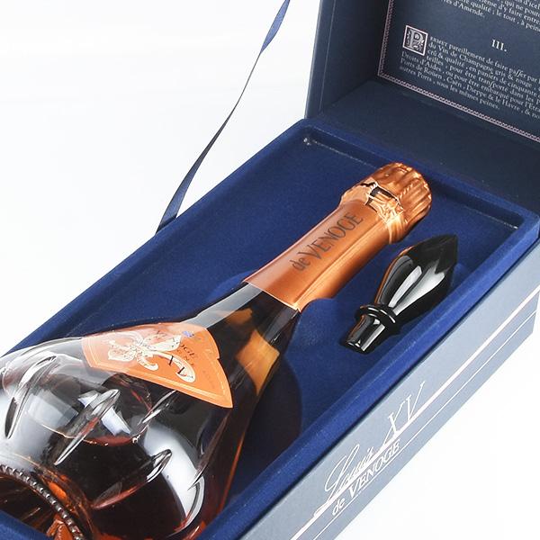 ドゥ ヴノージュ ルイ15世 ロゼ 2002 ギフトボックス キャンズ de