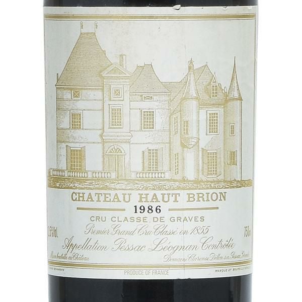 シャトー オー ブリオン 1986 オーブリオン Chateau Haut-Brion