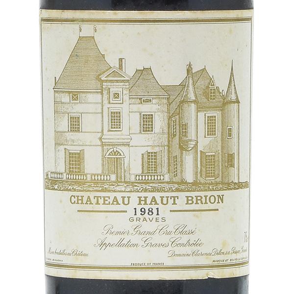 シャトー・オー・ブリオンChateau Haut Brion 1980 赤ワイン シャトー オー ブリオン 1981 オーブリオン Chateau Haut-Brion