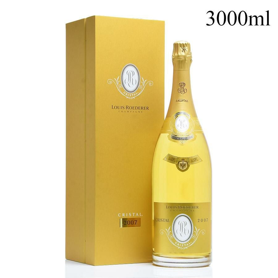 ルイ ロデレール クリスタル 2007 ジェロボアム 3000ml ギフトボックス