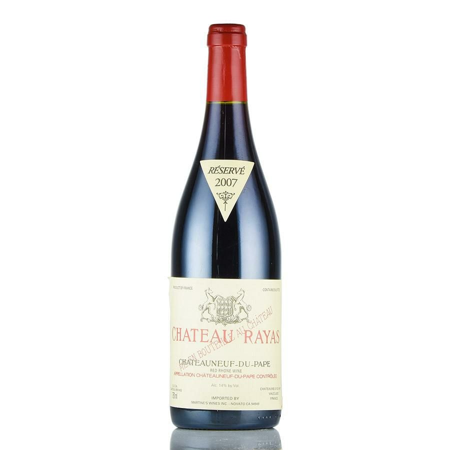 シャトー ラヤス シャトーヌフ デュ パプ ルージュ 2007 Chateau Rayas