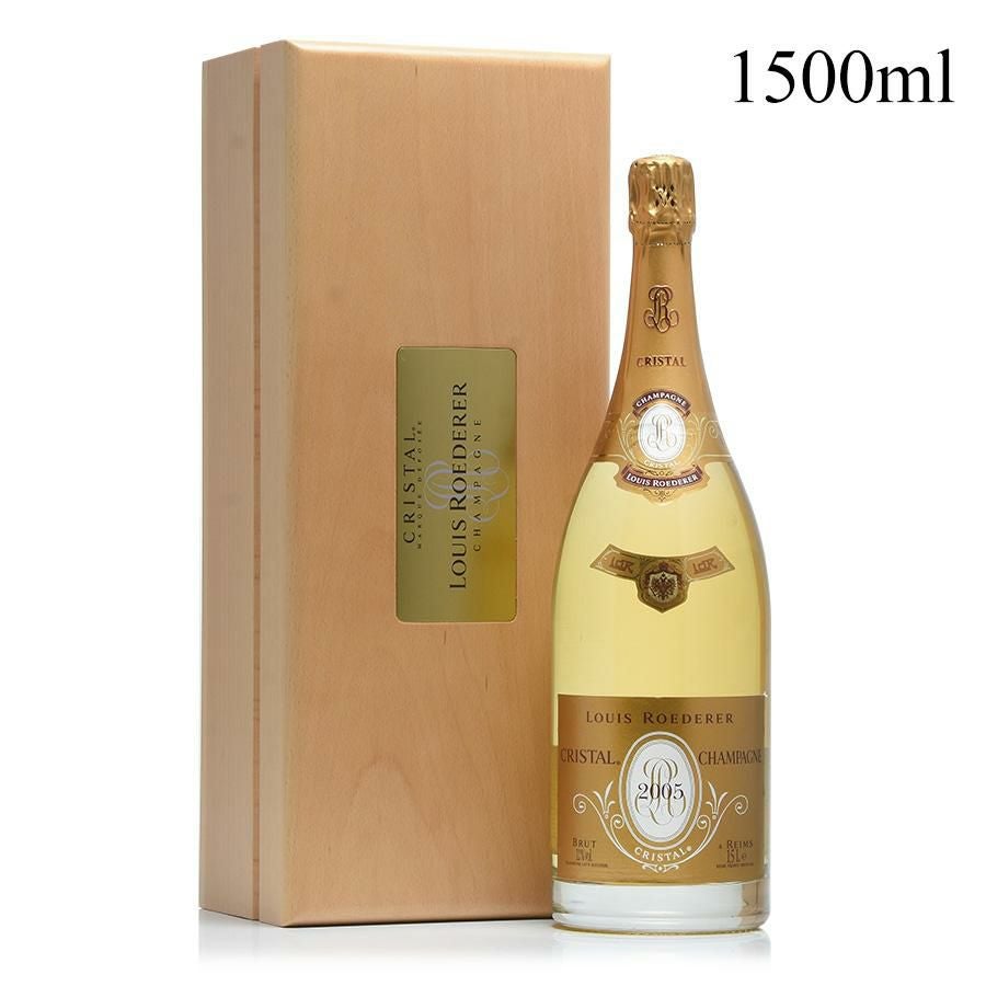 ルイ ロデレール クリスタル 2005 マグナム 1500ml 木箱入り